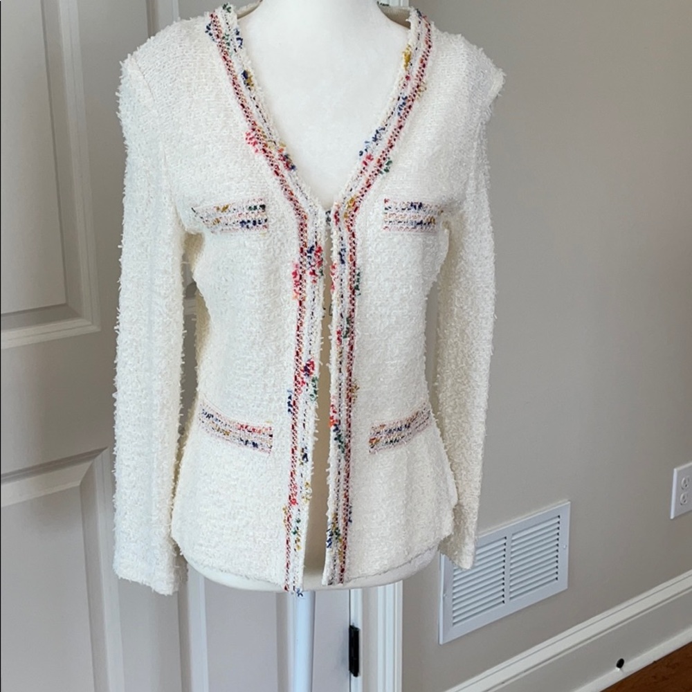 NWT✨ St John Flagged Knit Jacket